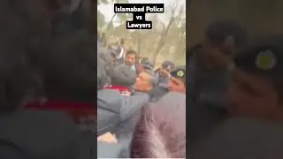 Islamabad Police vs Lawyers | #vlog #pti #court #barcouncil #karachi #hyderabad #viralshorts #sindh