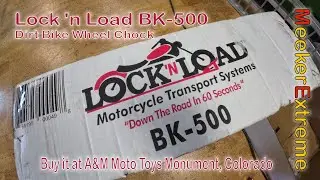 Lock 'n Load Wheel Chock BK-500 - Dirt Bike Wheel Chock for my Ford F150