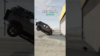 Land Rover Defender Crash Test - BeamNG.drive
