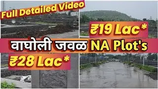 Collector Sanction | NA Plot's | NA Plot's | all bank loan available #naplot #wagholi #pune 📍Wagholi