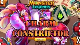 Charm Constrictor🐍💥Monster Legends💥Review a Rango 3 🌋 