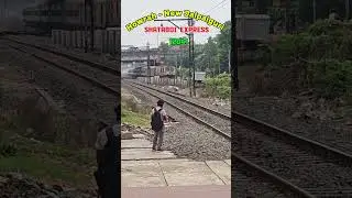 New Jalpaiguri Shatabdi Express crossing Bally | Howrah New Jalpaiguri Shatabdi express