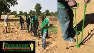 Award Winning Hand Precision Planter by Backsaver