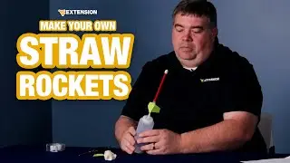Get Ready for Launch with your own Straw Rocket!