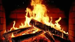 Fireplace Ambience 🔥 Gentle Fire Crackling Sounds for Sleep, Relaxation & Focus | 3 Hours