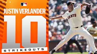 Justin Verlander delivers one for the ages! (TEN strikeouts at age 42) 😤