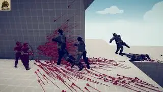 Small Size BATMAN Army vs Every Multi Shooter | Totally Accurate Battle Simulator TABS