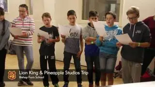 Lion King and Pineapple Studios Trip 2016