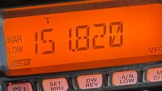 151.820 MHz MURS Channel 1 Data Link Data Bursts - Richmond VA - 18 August 2023