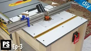 Fresadora de Mesa Casera / Banco de Carpintero con Sierra de Mesa Ep 3