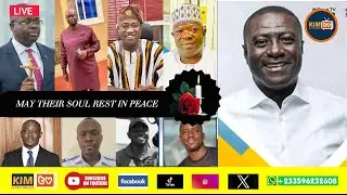 CAPTAIN SMART  GHANA MOURNS 8 PEOPLE KILLED BY HELICOPTER CRASH ON   LIVE KUSI ISAAC MEDIA