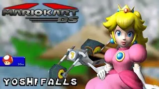 Mario Kart DS - 50cc - Peach - Zipper - Yoshi Falls | Ep. 3330