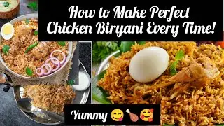 Best Chicken Biryani Recipe You'll Ever Try!🍗☝️😋 #yummy #tasty #briyanilovers 