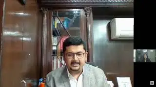Best research paper presentation award by ICAI President, CA Aniket Talati