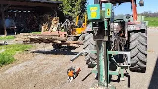 Neue Reifen für unseren Kipper und das letzte Holz wird verarbeitet! | FarmVlog#026