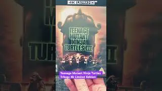 Teenage Mutant Ninja Turtles Trilogy 4k Limited Edition ￼