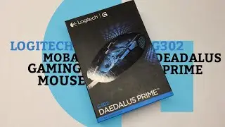 Logitech G302 Deadalus Prime Moba Gaming mouse UNBOXING 2019
