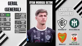 Ryan Betim - Lateral Esquerdo / Zagueiro | Left Back / Center Back - Highlights