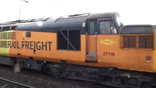 Deltic 55009 & Diesel Delight through Wigan.