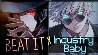Nightcore - Industry Baby ✗ Beat It [Switching Vocals]