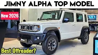 Maruti Suzuki JIMNY Alpha AT 2026 REVIEW ❤️Features ✅️ On-Road Price🔥Offroading का King ❓️#jimny2026