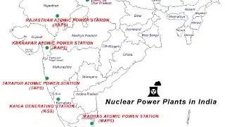 Where are the Nuclear Power Plants in India
