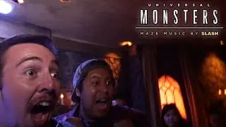 Universal Monsters Maze at Halloween Horror Nights | Universal Studios Hollywood