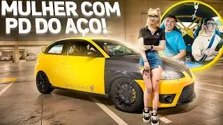 ELA SURPREENDEU-ME ! MULHER DO AÇO COM UMA IBIZA 6L PD 3XX CV | AllSpeedDrive