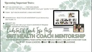 GUT HEALTH KICKSTART & COACH INFO PARTY