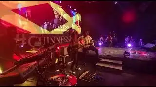 NYASHINSKI'S GUITARIST EUGENE MASUPO THROWS HIS GUITAR WHILE PERFORMING.#BlackShinesBrightest.