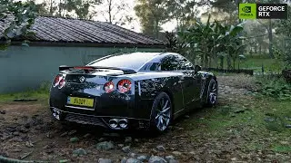 Nissan GTR R35 Black Edition &mdash; Insane FH5 Gameplay