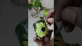 how to make flower pot 🌸✨ | how to make a flower pot with paper | flower pot diy #trending #craft
