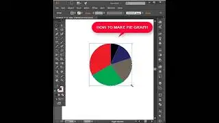 Pie Graph in Illustrator #illustration #viralvideo #shortfeed #design