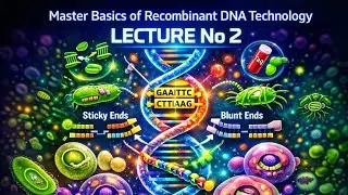 lecture 2 | Master Basics of Recombinant DNA Technology #live #neet2026 #cuet #csirnet #dbt