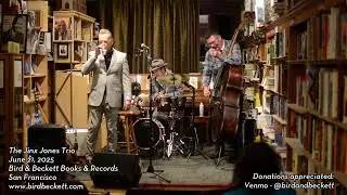 Jinx Jones Trio - live jazz at Bird & Beckett