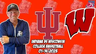 Indiana vs Wisconsin 1/14/23 College Basketball Free Pick CBB Betting Tips | NCAAB Picks