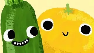 Дружелюбные фрукты: найдите буквы алфавита Y и Z &ndash; Fun Story World&trade;