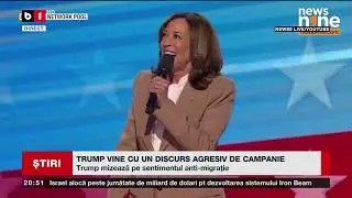TRUMP VINE CU UN DISCURS AGRESIV DE CAMPANIE &Icirc;MPOTRIVA MIGRANȚILOR. B1TV_28 OCT. 2024