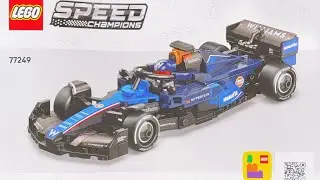 LEGO SPEED CHAMPIONS Williams Racing FW46 F1 レースカー 77249 Speed Build