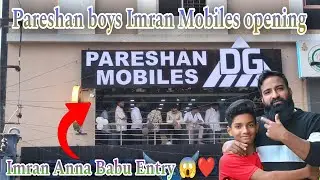 Pareshan Boys Imran Anna & Team New Mobile Store opening | Paresha Fans Full Hulchal|GMGaneshBanjara