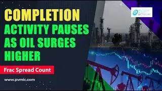 Frac Spread Count - Completion Activity Pauses as Oil Surges Higher