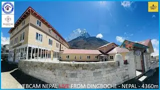 WEBCAM NEPAL LIVE: LIVE STREAMING FROM HOTEL TASHI DELEK - DINGBOCHE - NEPAL - 4360m