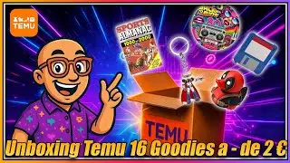 Unboxing Temu : 16 Goodies Geek &agrave; Moins de 2&euro;