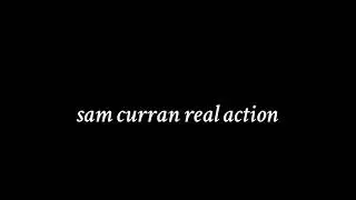 sam curran game action VS real action 🏏 # Cric Entertainment