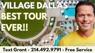 The Biggest Apartment Pool In Dallas!  | The Village Dallas