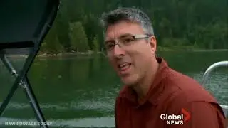 Large mudslide sends people scrambling in British Columbia's Johnsons Landing!