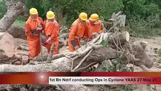 NDRF RESCUE OPERATION DURING CYCLONE YAAS