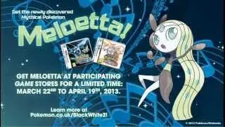 Catch The New Mythical Pok&eacute;mon Meloetta In-Store!