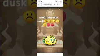 Evolution  #axieinfinityhowtoearnmoney #axieclassic  #nftgamesplaytoearnnew #axieisback #gaming