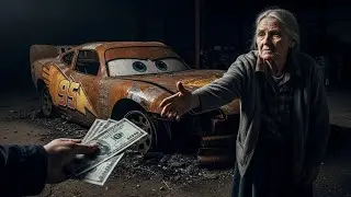 $300 Burned Lightning McQueen Restoration  From Ashes to Legendary